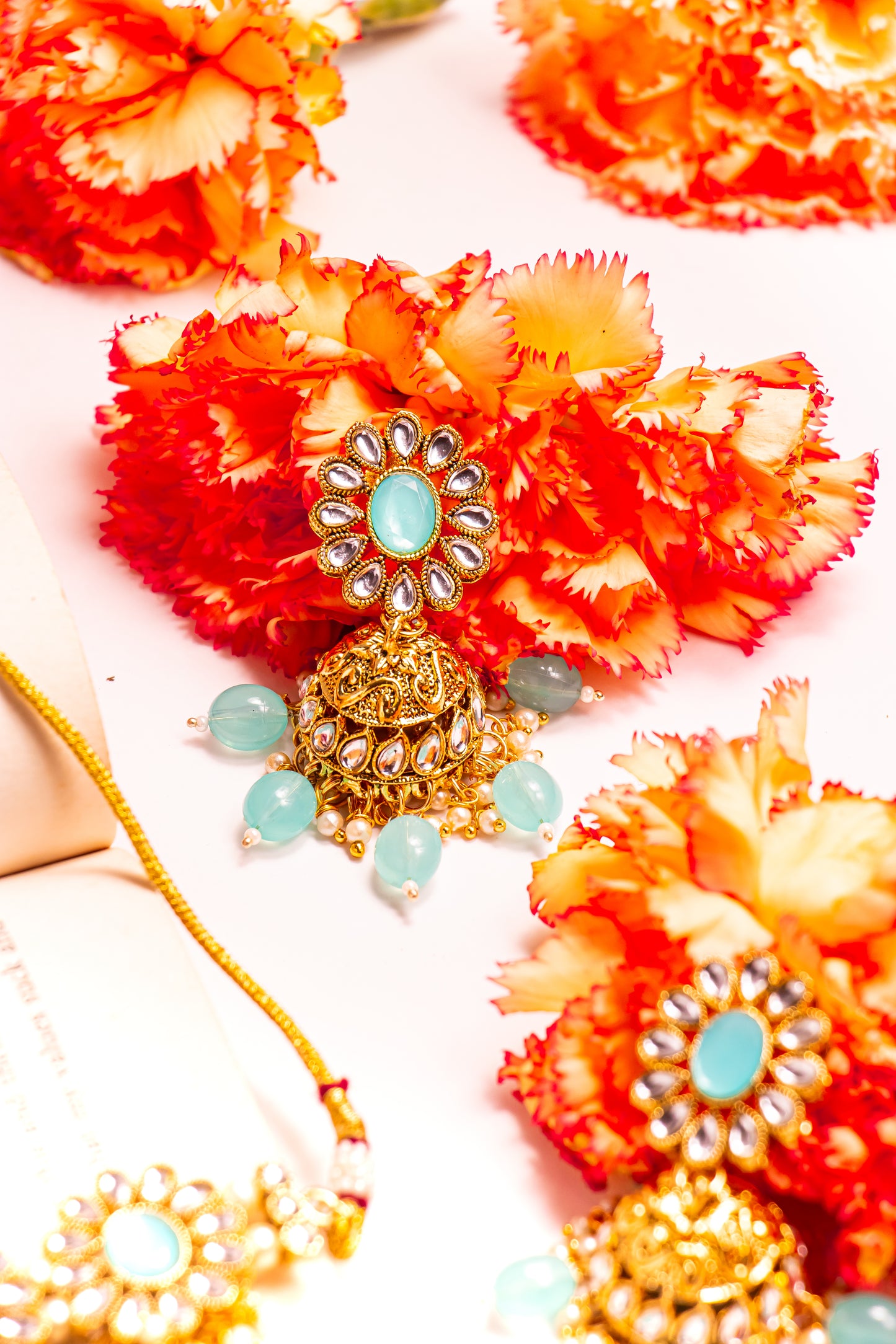 Noor's Glow Kundan Choker Necklace Set