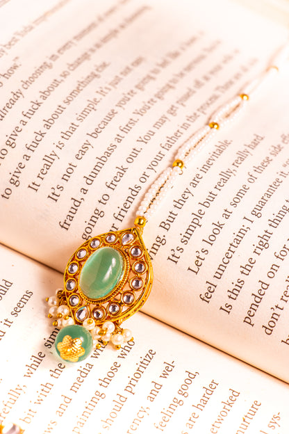 Padmavati's Treasure Polki Choker Necklace Set