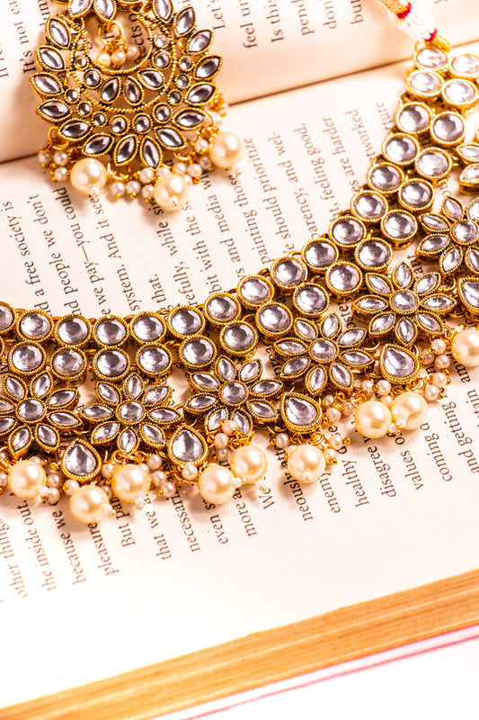 Radiant Noor Kundan Necklace Set
