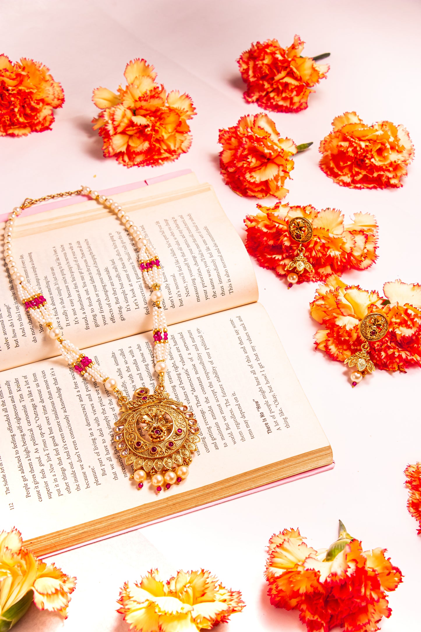 Padmavati's Radiance Long Necklace Set