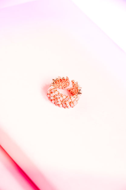 Pearl Throne Adjustable Ring