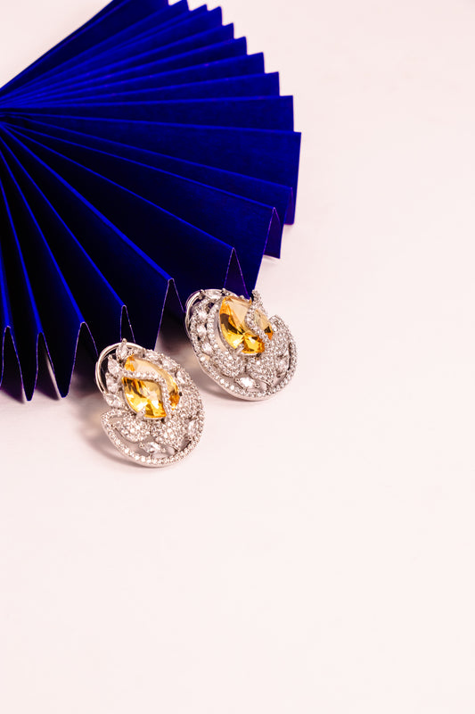 Velvet Tiara Earrings