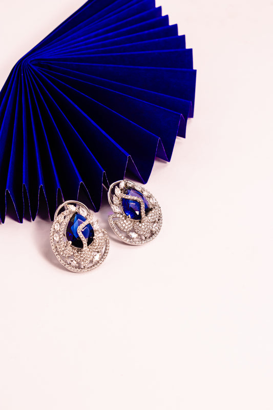 Cinderella’s Sapphire Earrings