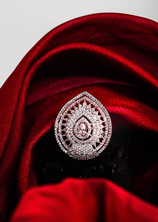Prudence Cocktail Adjustable Ring