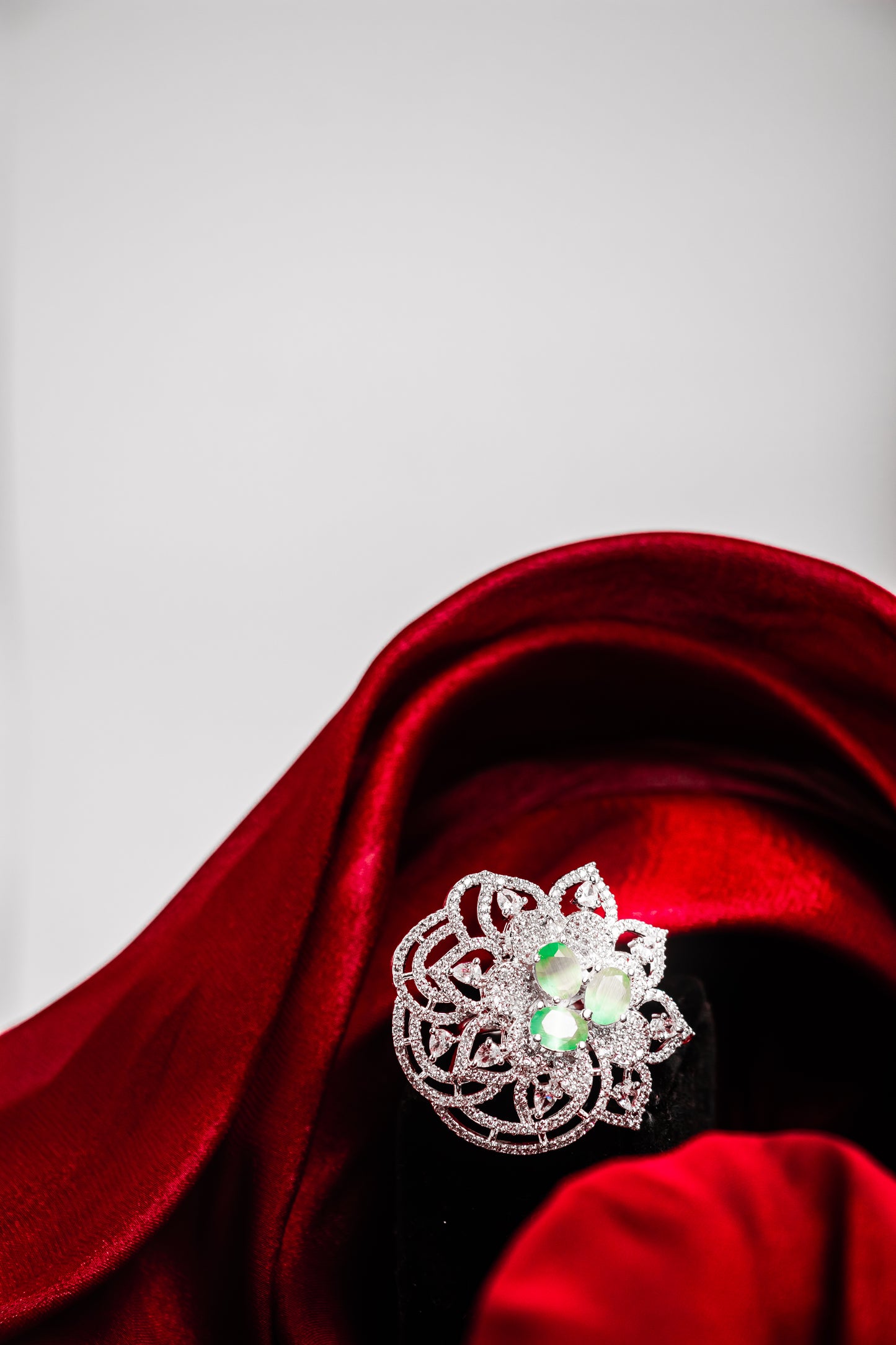 Theodora Adjustable Cocktail Ring