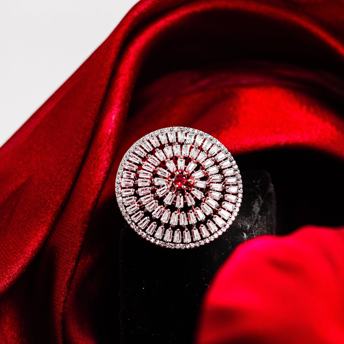 Regina Cocktail Adjustable Ring