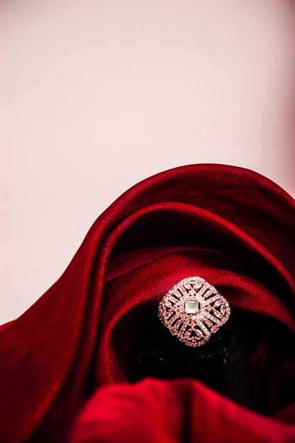 Starlit Adjustable Ring