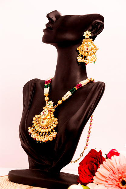 Padmavati's Delight Long Necklace Set