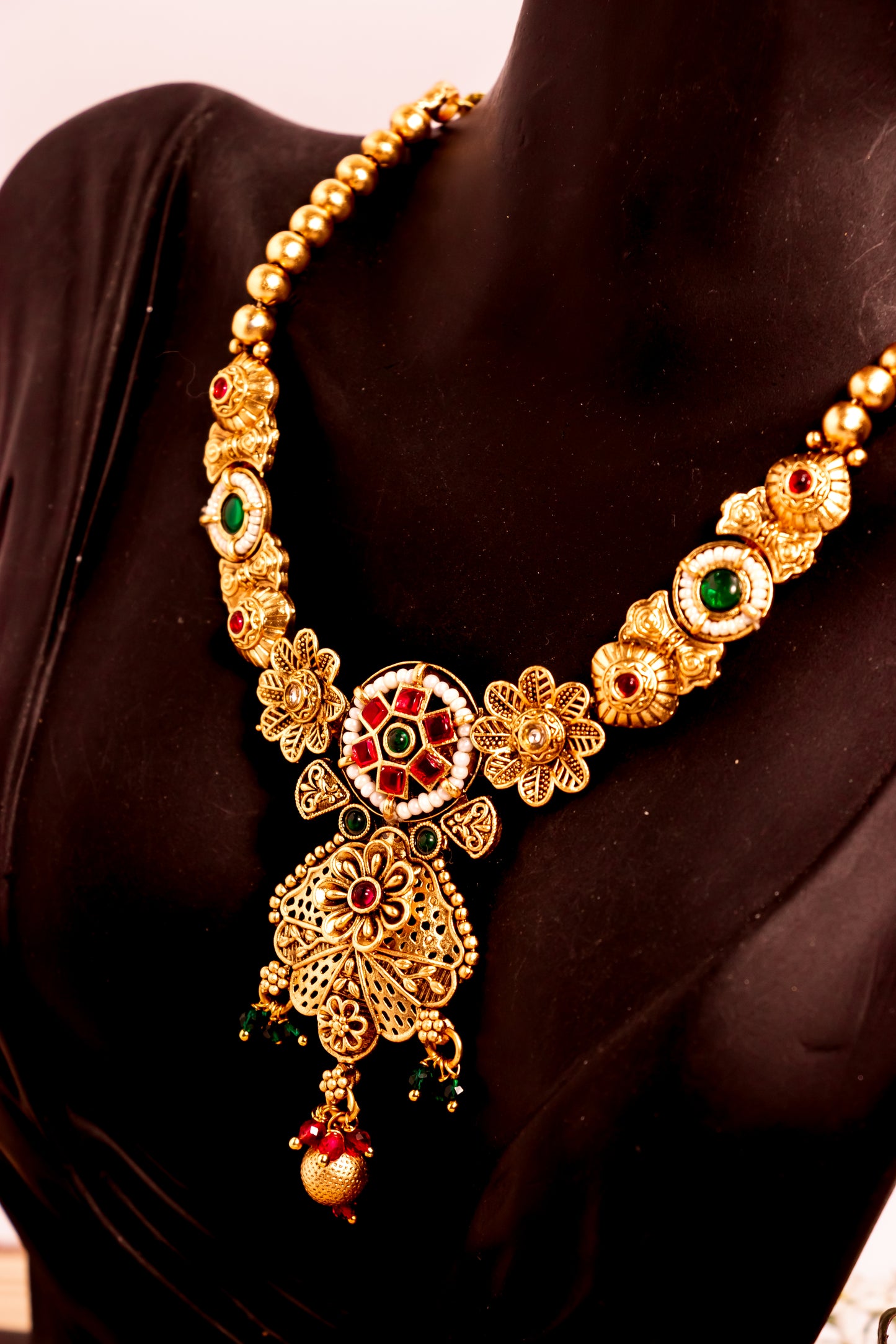 Padmavati's Dazzle Necklace Set