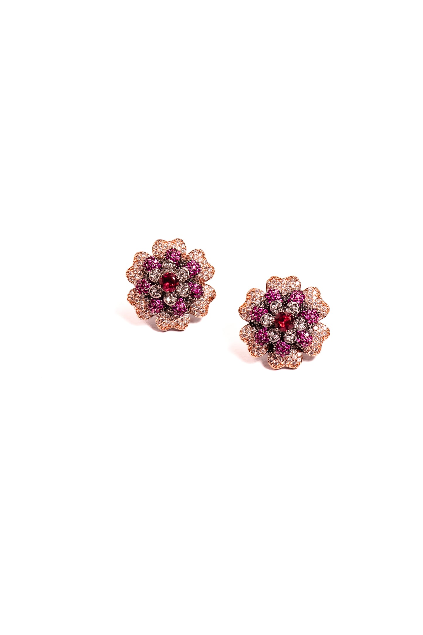Regal Rose Earrings
