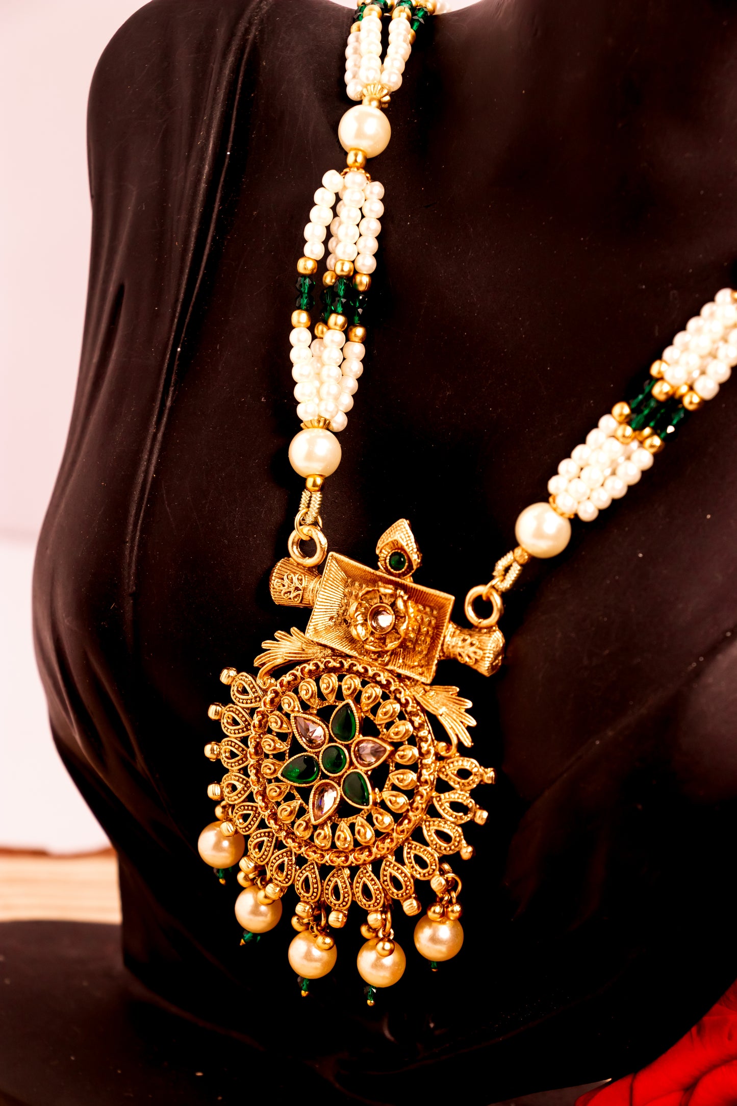 Enchanted Padma Long Necklace Set
