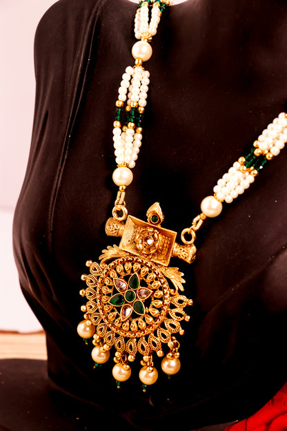 Enchanted Padma Long Necklace Set