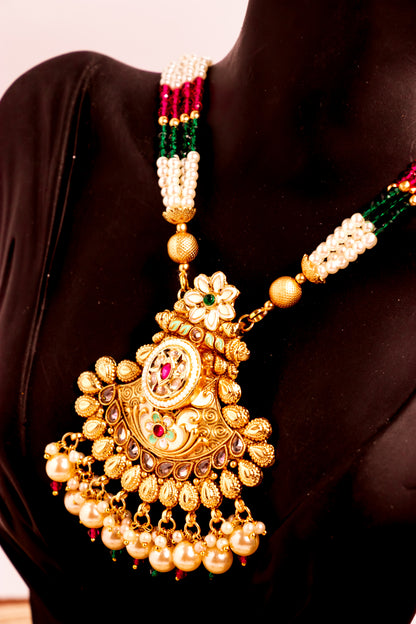Padmavati's Delight Long Necklace Set