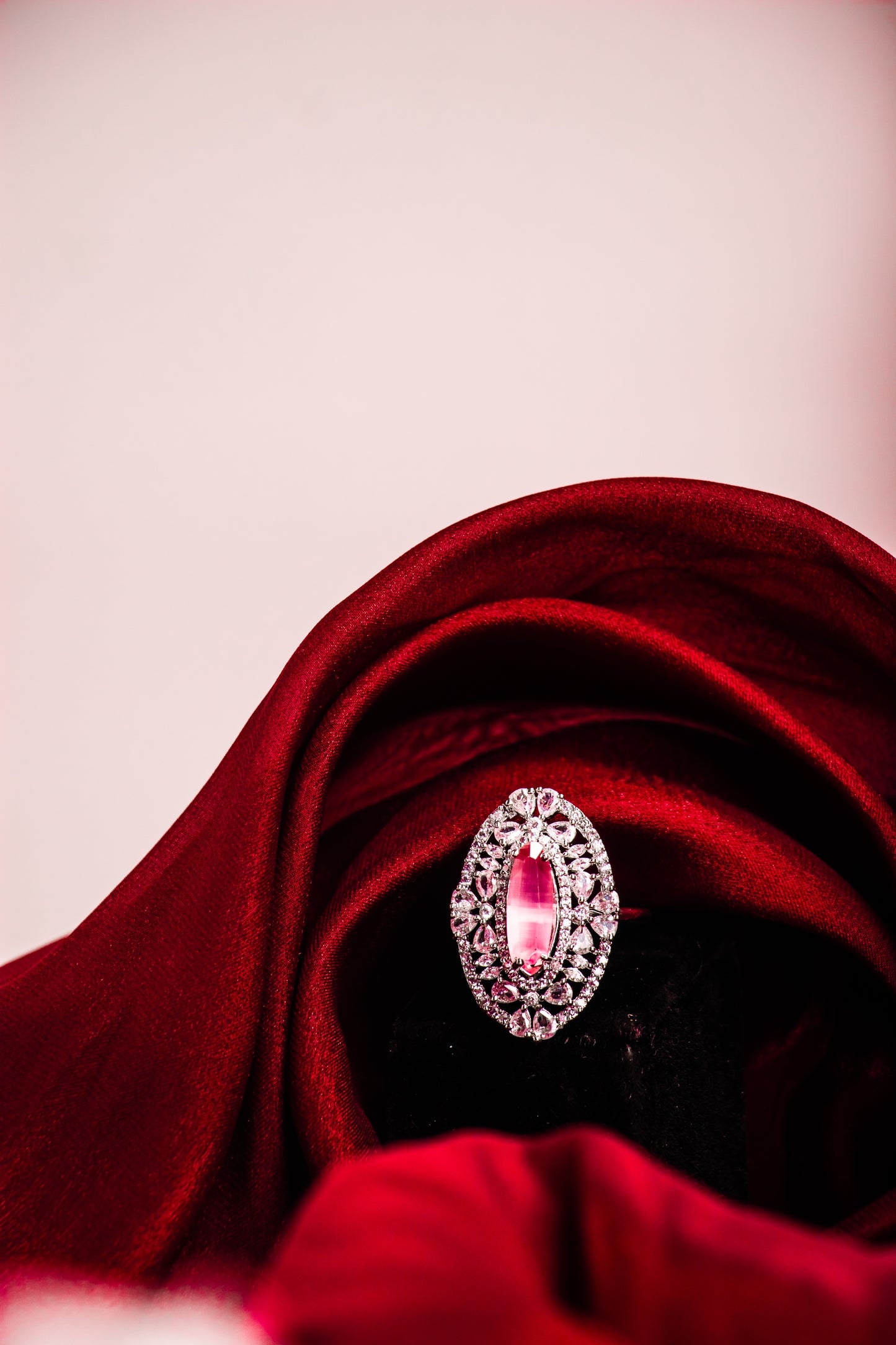 Selene Cocktail Adjustable Ring