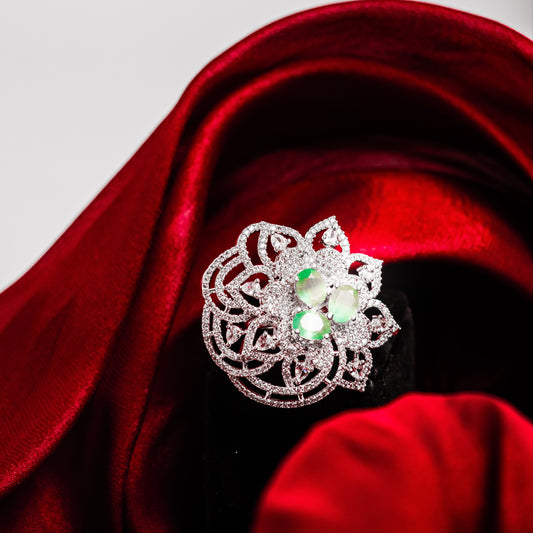 Theodora Adjustable Cocktail Ring