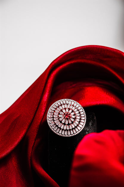 Regina Cocktail Adjustable Ring