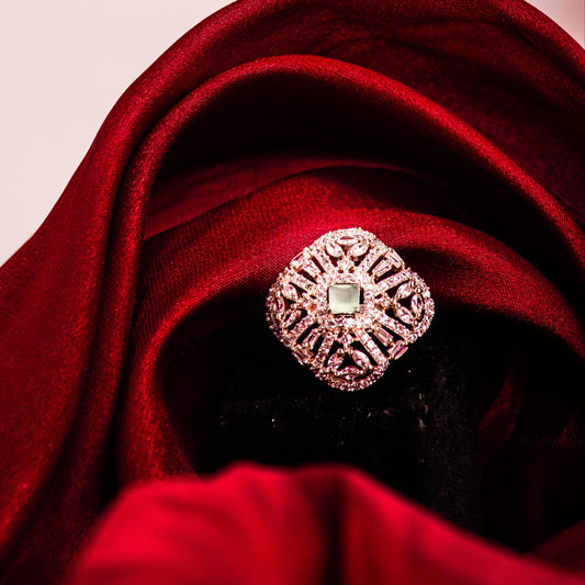 Starlit Adjustable Ring