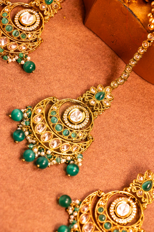 Zari Zewar Mangtika Set