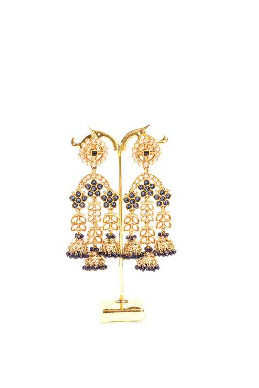 Royal Culture Blue Earrings