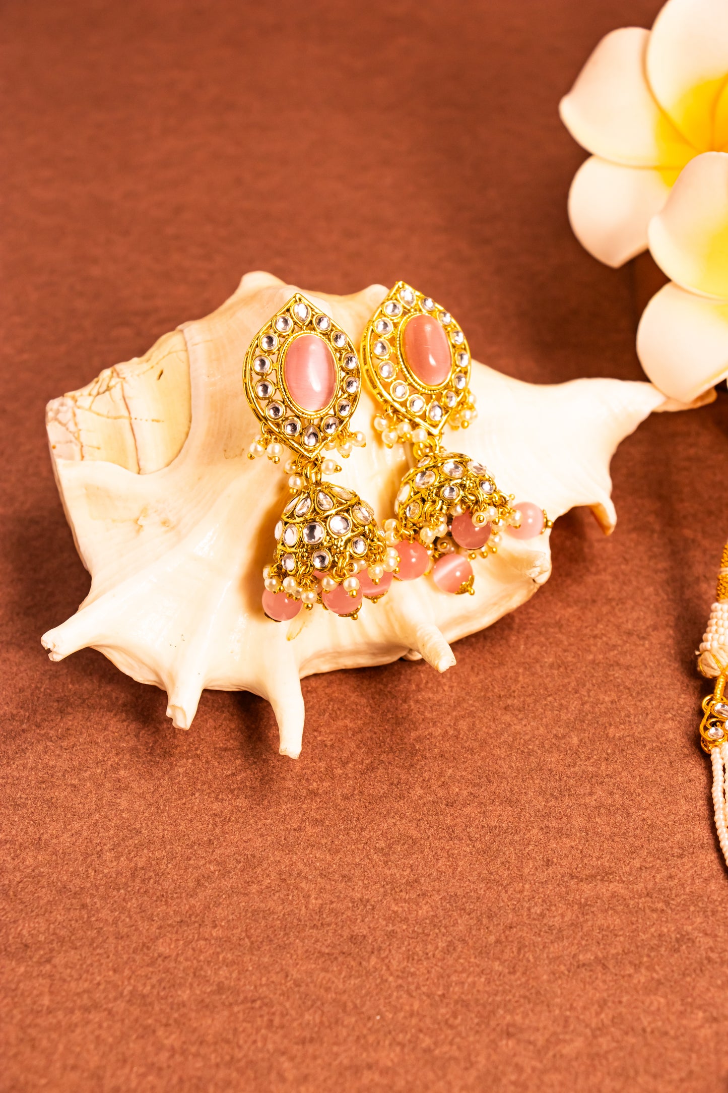 Krishnaveni Polki Necklace Set