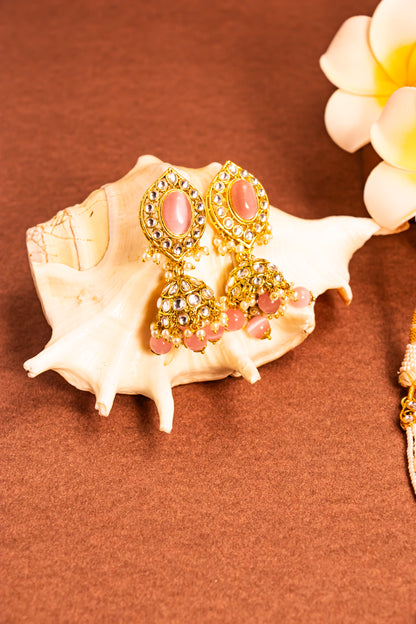 Krishnaveni Polki Necklace Set