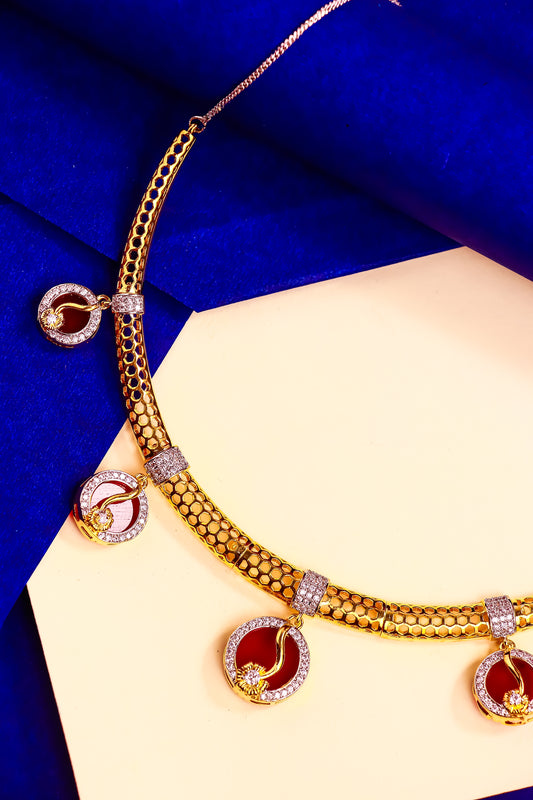 Mythos Medallions Necklace Set