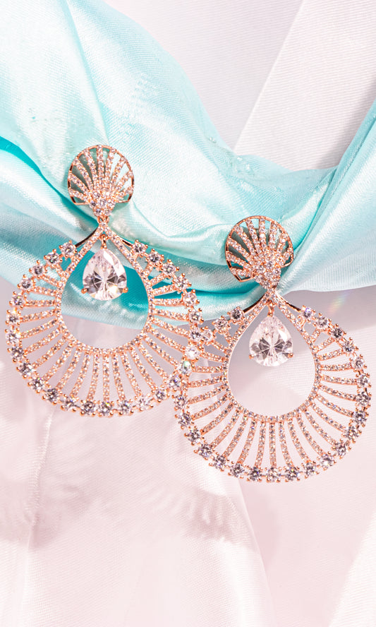 Crown Jewel Drops Earrings
