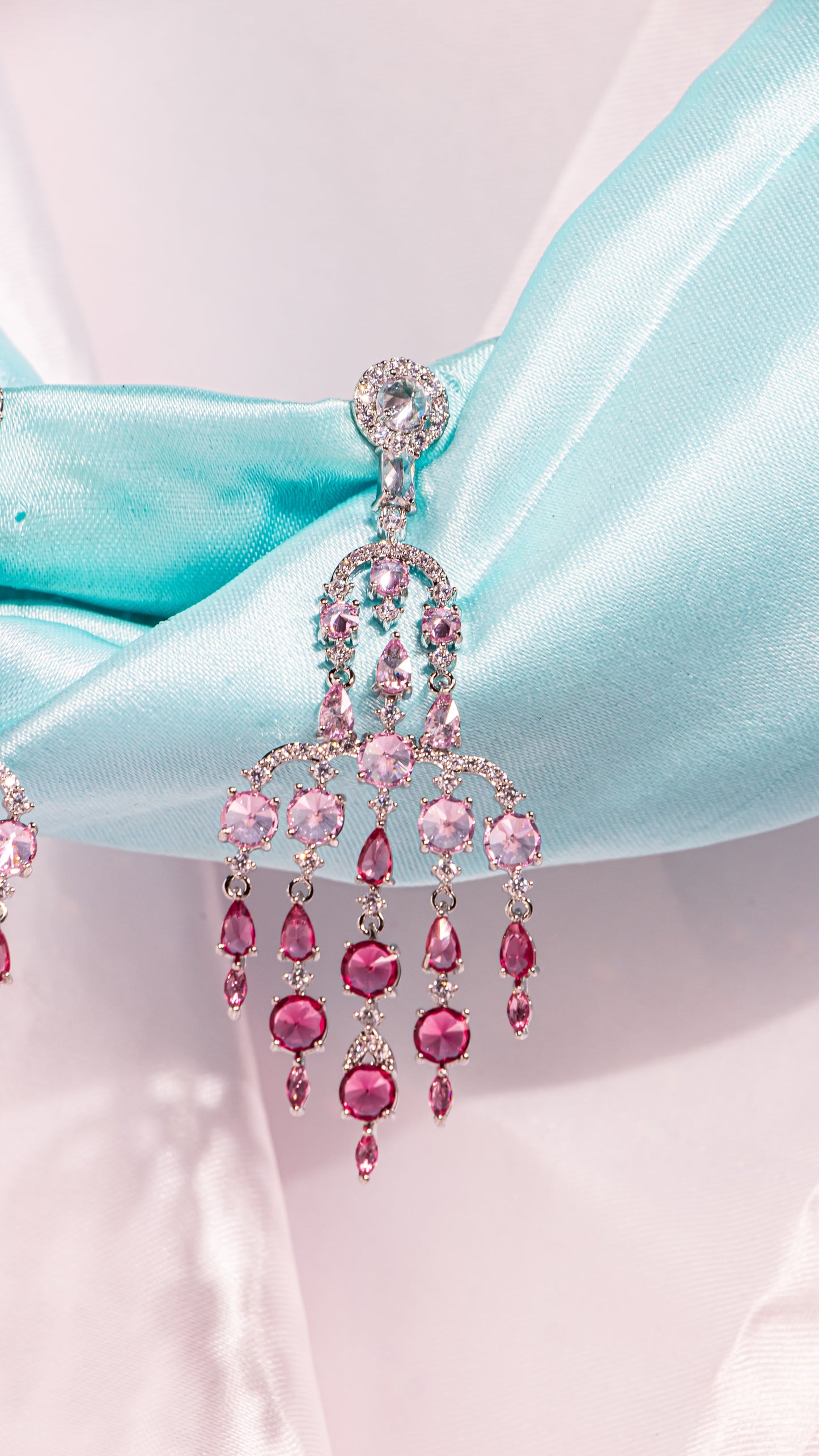 Glistening Tiara Earrings