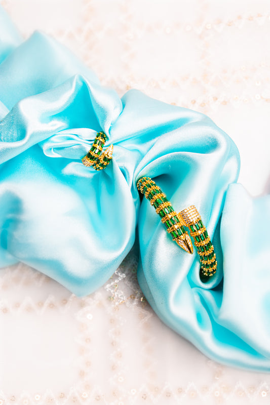 Celestial Crown Bracelet & Ring Set