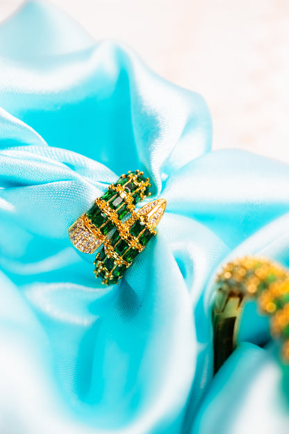 Celestial Crown Bracelet & Ring Set