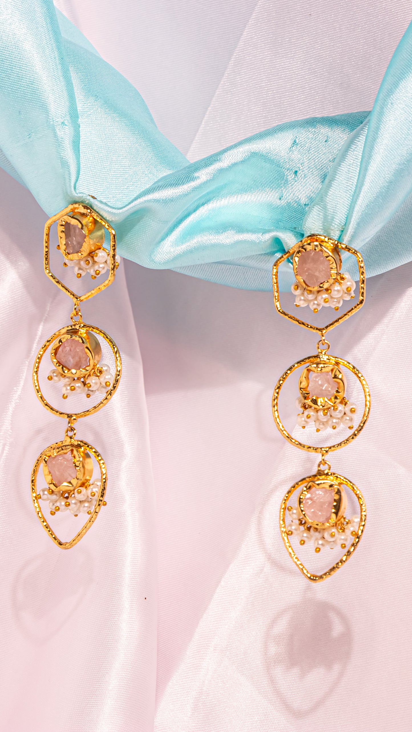 Iris Greek Earrings