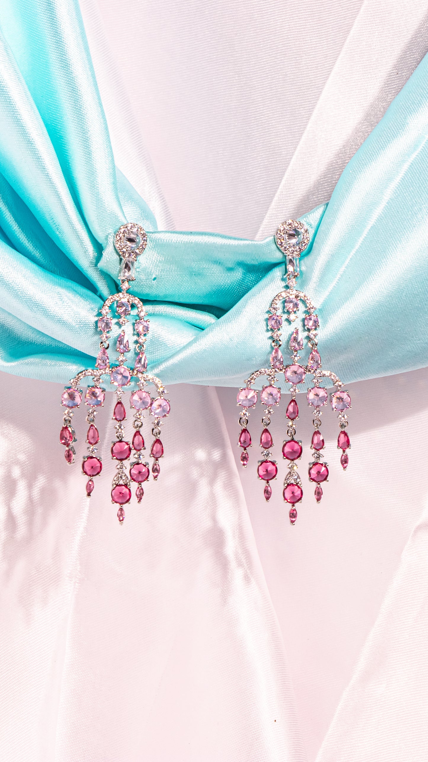 Glistening Tiara Earrings