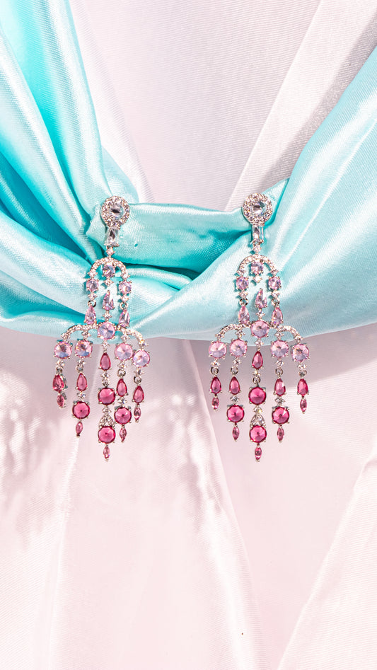 Glistening Tiara Earrings
