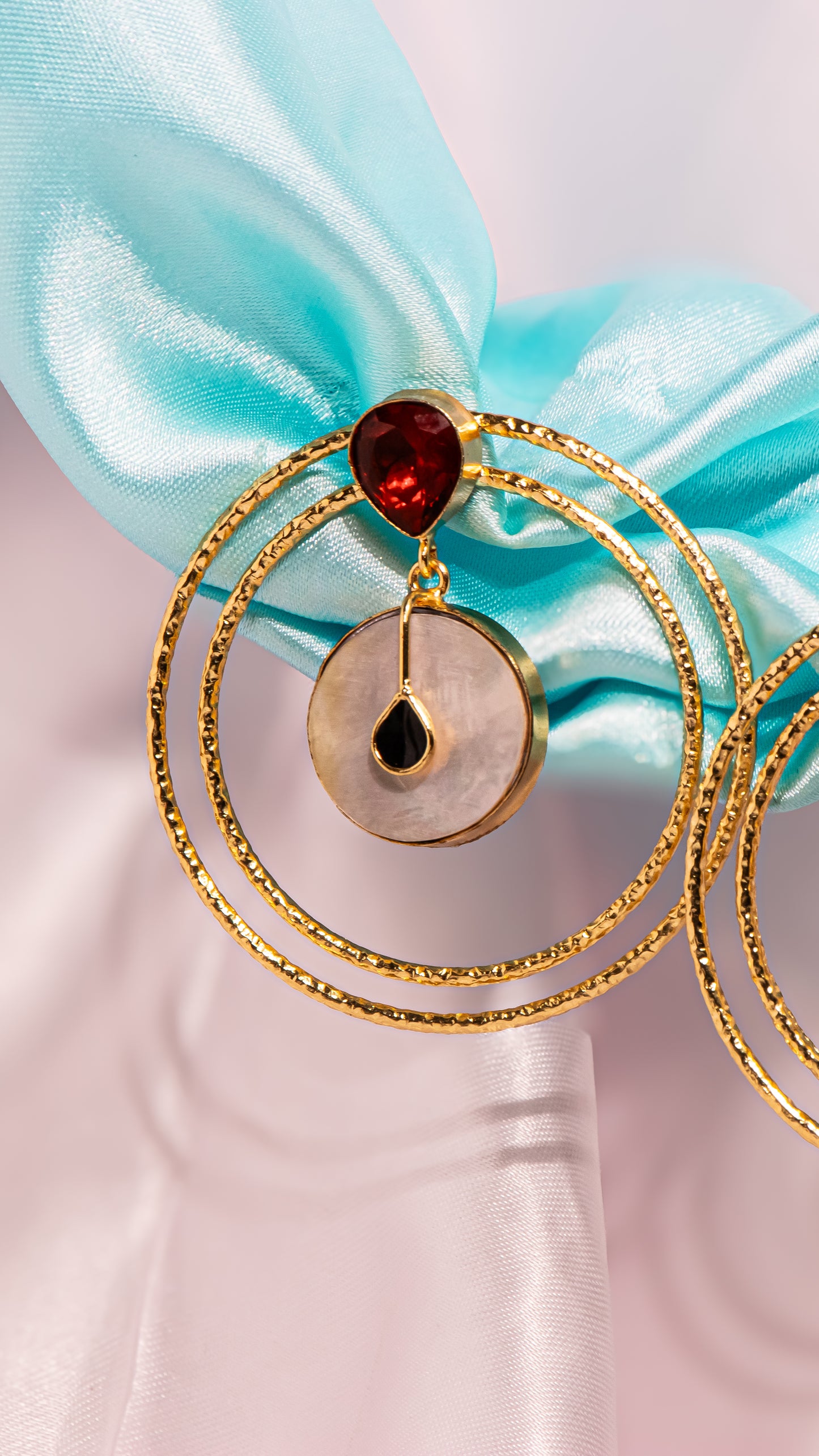 Underworld Bloom Greek Earrings