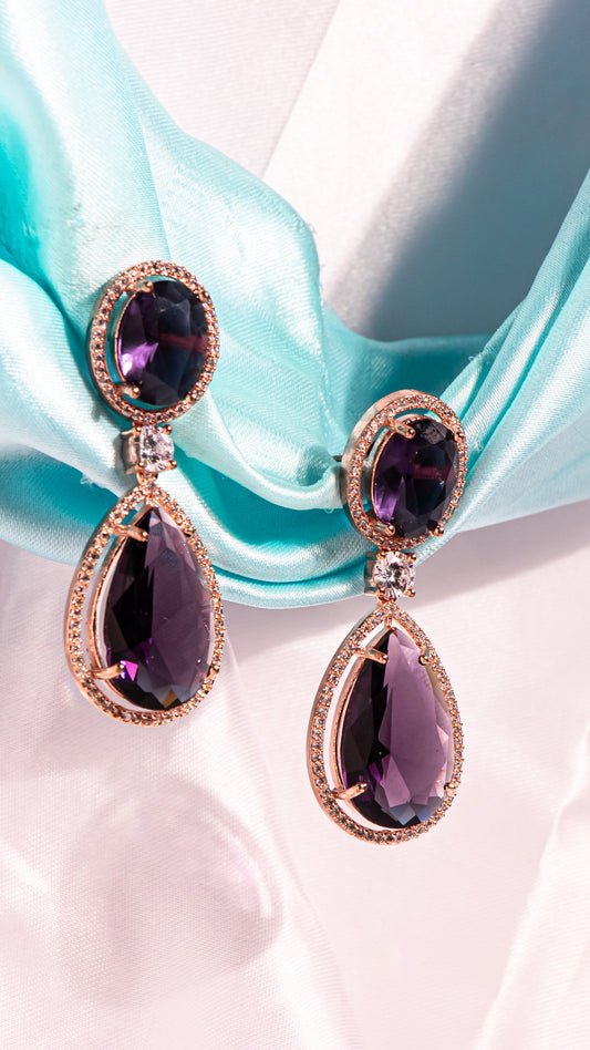 Empress’s Amethyst Earrings