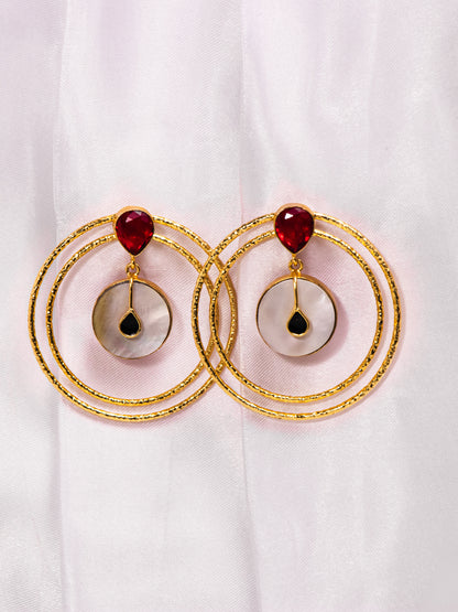 Underworld Bloom Greek Earrings