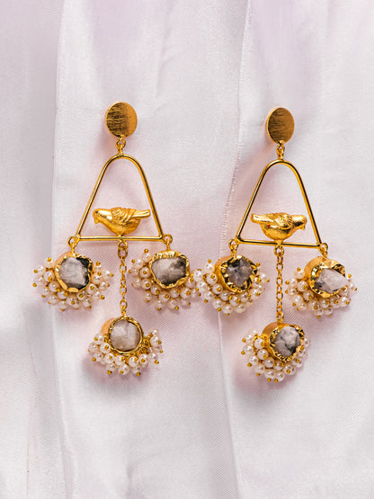 Starlit Archer Greek Earrings