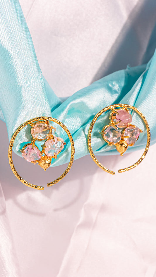 Phantom Light Greek Earrings