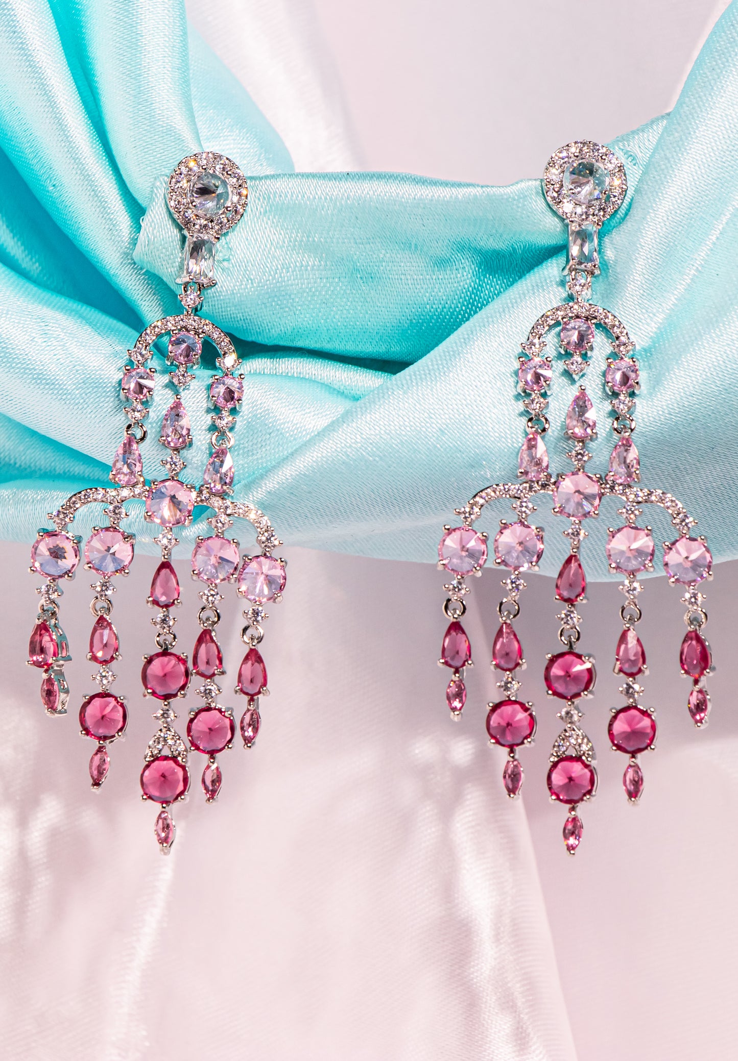 Glistening Tiara Earrings