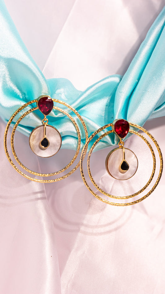 Underworld Bloom Greek Earrings