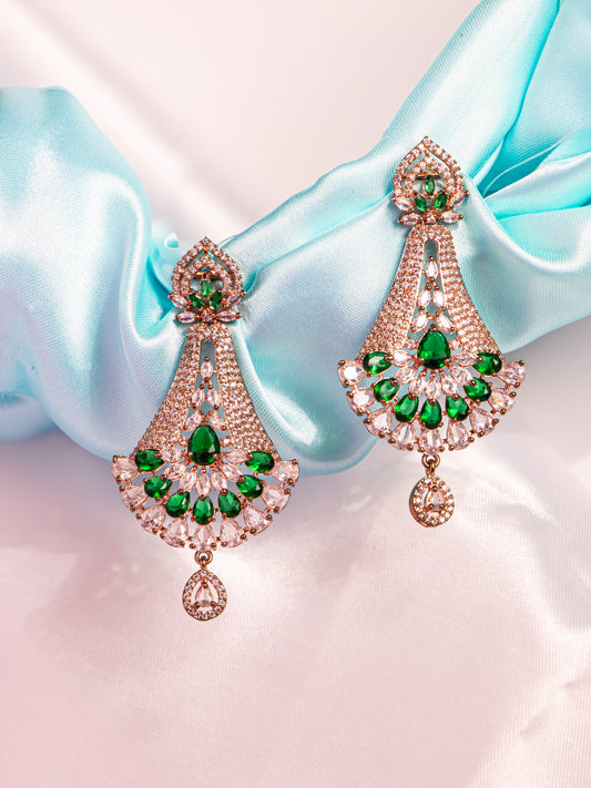 Emerald Glow Earrings