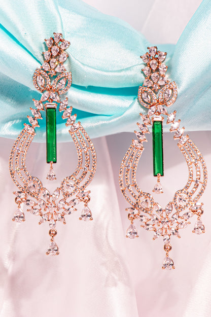 Emerald Glow Earrings