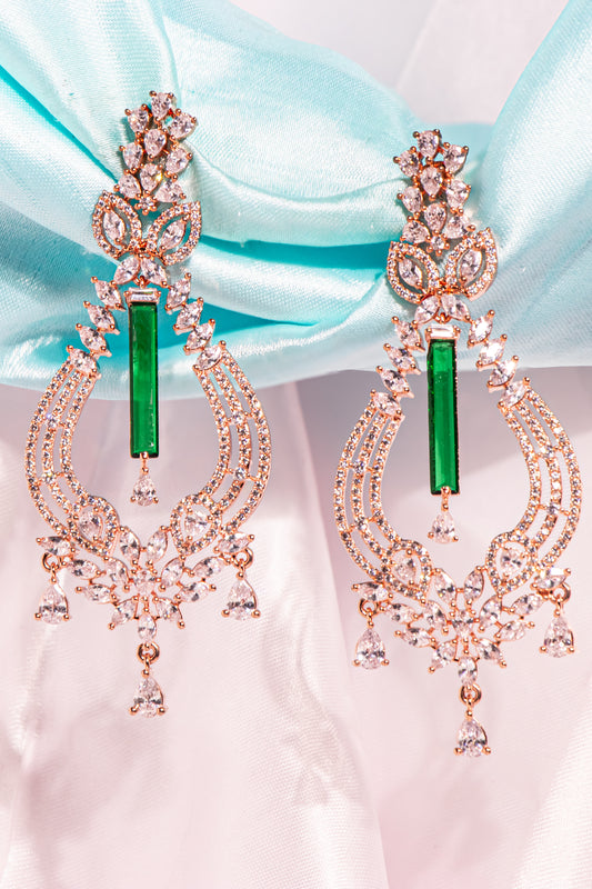 Emerald Glow Earrings