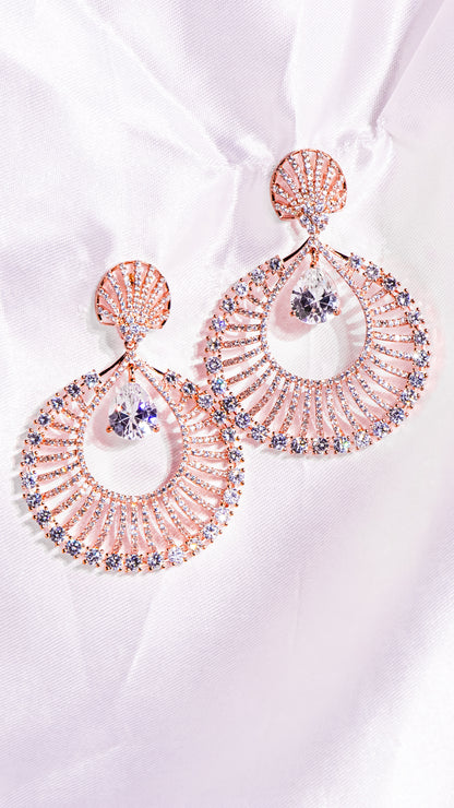 Crown Jewel Drops Earrings