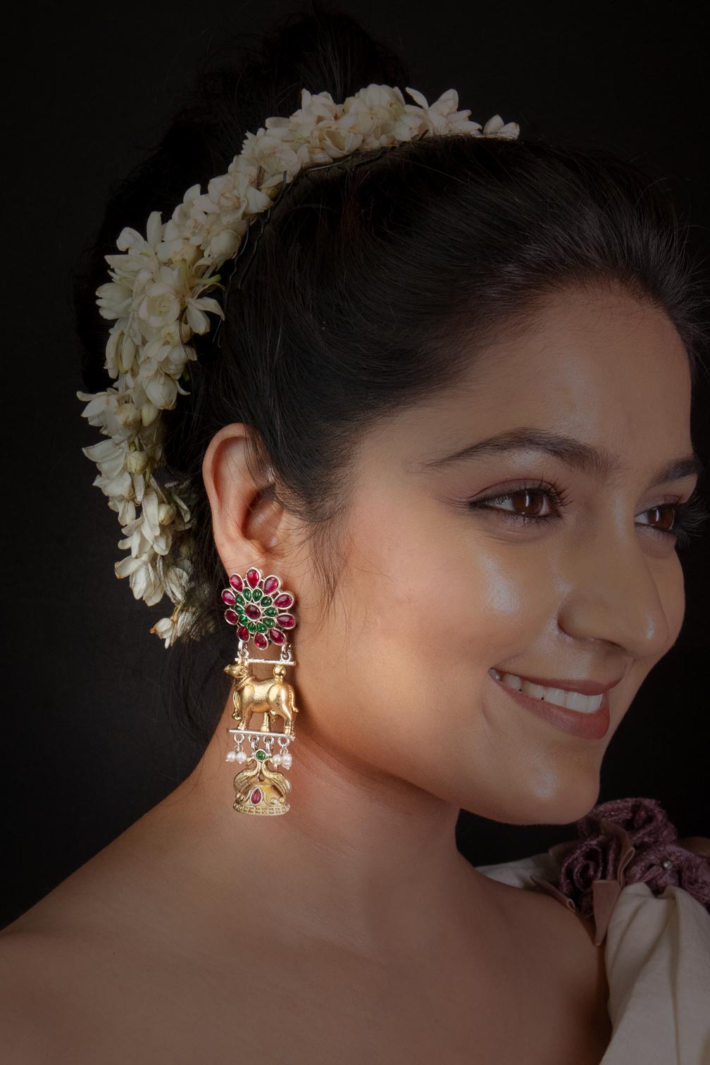 Golden Halo Earrings - ELYSIAN GODDESS