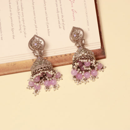 Heavenly Jhumkas Earrings - ELYSIAN GODDESS