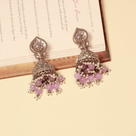Heavenly Jhumkas Earrings - ELYSIAN GODDESS