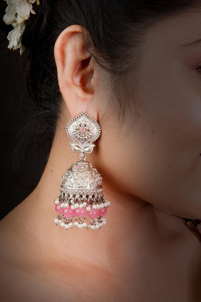 Heavenly Jhumkas Earrings - ELYSIAN GODDESS