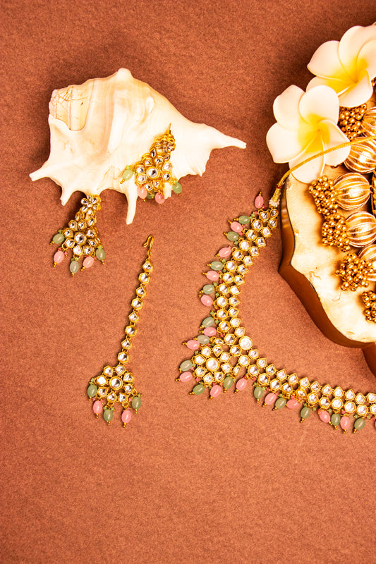 Eternal Noor Kundan Necklace Set