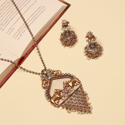 Manikarnika Mokshika Necklace Set